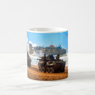 ビーチアサルト – LCAC コーヒーマグカップ