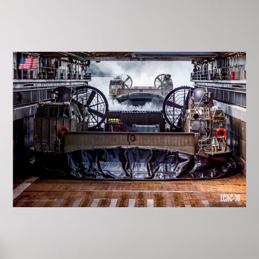 ビーチアサルト – LCAC-10 ポスター (正面)