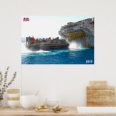 ビーチアサルト – LCAC-36 ポスター (キッチン)