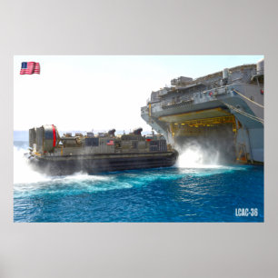ビーチアサルト – LCAC-36 ポスター