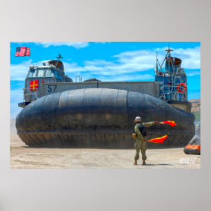ビーチアサルト – LCAC-57 ポスター
