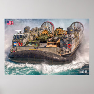 ビーチアサルト – LCAC-58 ポスター