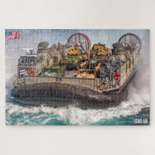 ビーチアサルト – LCAC 58 (20x30インチ) ジグソーパズル