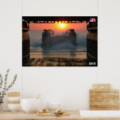 ビーチアサルト – LCAC-68 ポスター (キッチン)