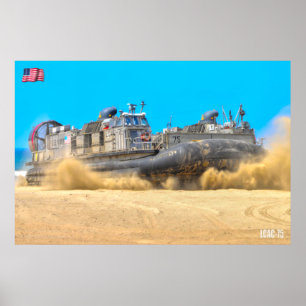 ビーチアサルト – LCAC-75 ポスター