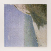 ビーチアットオンフルールbyジョルジュ・シュラット，ヴィンテージ・アート ジグソーパズル (縦)