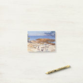 ビーチアットカバソンフランスバイアンリエドモンドクロス ポストイット (デスク上)