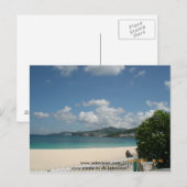 ビーチアットグランドビーチホテルグレナダ。 ポストカード (正面/裏面)