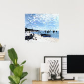 ビーチアットサイント – アドレス ポスター (ホームオフィス)