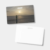 ビーチアットザ北海 バッジ (正面＆裏面)