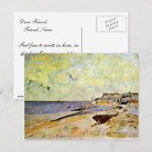 ビーチアットステ。住所Jogkind Johan Barthold ( ポストカード (正面/裏面)