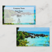 ビーチアットセントジョージバミューダ 名刺 (正面/裏面)