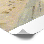 ビーチアットトラウビルバイクロードモネ ポスター (角)