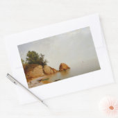 ビーチアットビバリー 長方形シール (封筒)