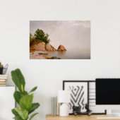 ビーチアットビバリー – John Kensettファインアートポスター ポスター (ホームオフィス)