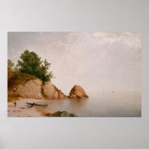 ビーチアットビバリー – John Kensettファインアートポスター