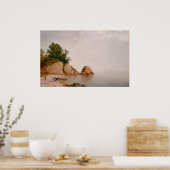 ビーチアットビバリー – John Kensettファインアートポスター ポスター (キッチン)