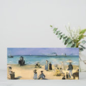 ビーチアットブーローンバイエドワードマネ，ヴィンテージアート (スタンド正面)