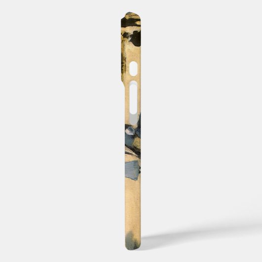 ビーチアットブーローンバイエドワードマネ，ヴィンテージアート Case-Mate iPhoneケース (裏面 / 左)