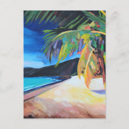 ビーチアットマゲンズベイセントトーマス米ヴァージン諸島 ポストカード