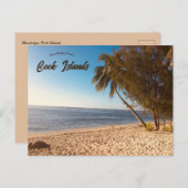 ビーチアットラロトンガ調理師諸島 ポストカード (正面/裏面)