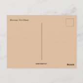 ビーチアットラロトンガ調理師諸島 ポストカード (裏面)