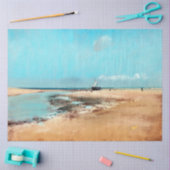 ビーチアットロータイド（河口）、エドガー·デガス 薄葉紙 (クラフト)