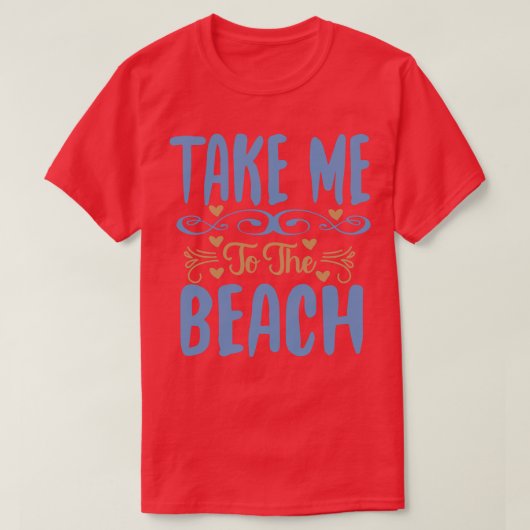 ビーチアドベンチャー引用文 Tシャツ (デザイン正面)