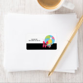 ビーチアドレスの宛名ラベル ラベル (インサイチュ)