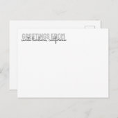 ビーチアンブレラバケーションレンタル – はがき (正面/裏面)