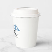 ビーチアンブレラバケーションレンタル-紙カップ 紙コップ (左)