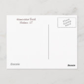 ビーチアートはがき ポストカード (裏面)