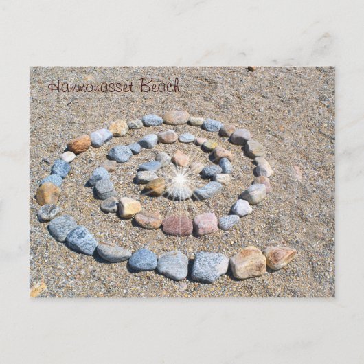 ビーチアートはがき ポストカード (正面)