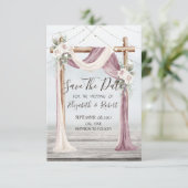 ビーチアーバー文字列ライト日付を保存 セーブザデート (スタンド正面)