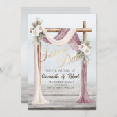 ビーチアーバー日付の保存 セーブザデート (正面/裏面)