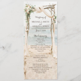 ビーチアーバー結婚式 プログラム