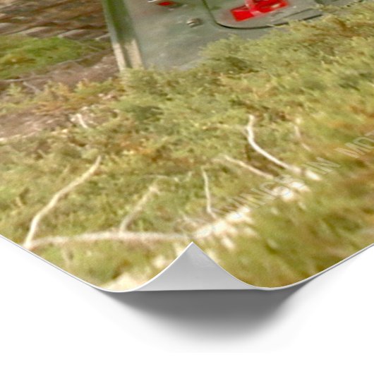 ビーチアーマー – アサルト水陸両用車 ポスター (角)