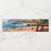 ビーチィ結婚ーのウォーターボトルギフト ペットボトルラベル (シングルラベル)