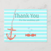 ビーチイいかりサンキューユア ポストカード (正面)