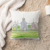 ビーチイコテージ枕 クッション (ブランケット)