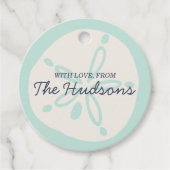 ビーチイサンドロラーギフトラベル フェイバータグ (正面)