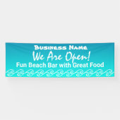 ビーチイテーマリオープンアメリカバナー 横断幕 (横)