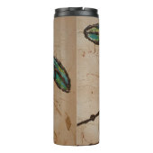 ビーチイブルーとグリーンドラゴンフライ タンブラー (裏面)