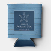 ビーチイブルースターフィッシュバチェロレッテ 缶クーラー (正面)