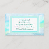 ビーチイブルートーン 名刺 (裏面)