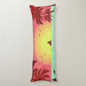 ビーチイラストレーション体枕 ボディピロー (裏面 (縦))