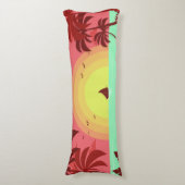 ビーチイラストレーション体枕 ボディピロー (正面縦)