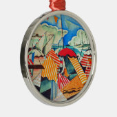 ビーチインビアリッツ(フランス)バイベドリッヒフェーシュタイン メタルオーナメント (右)