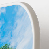 ビーチインモルディブ名前をカスタムする ピックルボールラケット (左詳細)