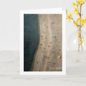 「ビーチイン・ニース」by Trina Chaw カード (黄色い花)